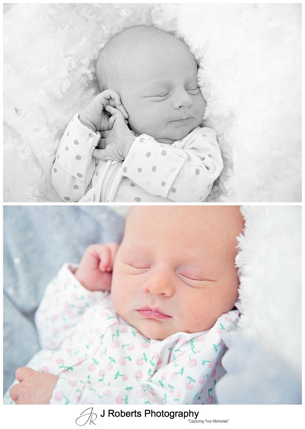 Newborn Baby Portrait Photography Sydney Baby Alice and Big Sister Jess